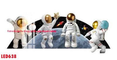 File in ấn File in tranh decor gắn led LED638 (bản gốc) từ file gốc