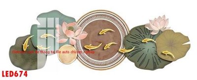 Tải file gốc File in tranh decor gắn led LED674 dùng cho in ấn