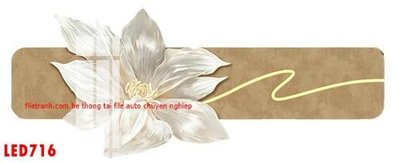 Download file gốc File in tranh decor gắn led LED716 (in mica) trong suốt