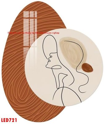 File ảnh File in tranh decor gắn led LED721 (gốc) in Hiflex