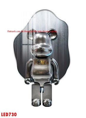 File tranh File in tranh decor gắn led LED730 (gốc) chủ đề thiên nhiên