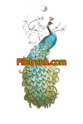 Download file File in tranh decor gắn led LED852 (gốc) in mica cao cấp