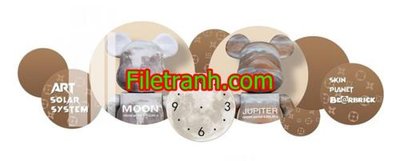 Ảnh gốc File in tranh decor gắn led LED864 (siêu chi tiết) để in ấn