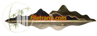 File gốc File in tranh decor gắn led LED908 (thiết kế) cho in ấn