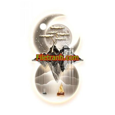 File tranh File in tranh decor gắn led LED940 (bản gốc) in canvas