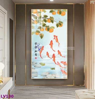 File gốc Tranh trang trí lối vào 1 tấm LV130 (in ấn) không giới hạn
