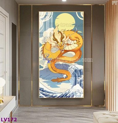 File PSD Tranh trang trí lối vào 1 tấm LV172 (bản gốc) độ phân giải cao