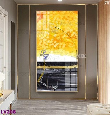 File tranh Tranh trang trí lối vào 1 tấm LV208 (bản gốc) in canvas