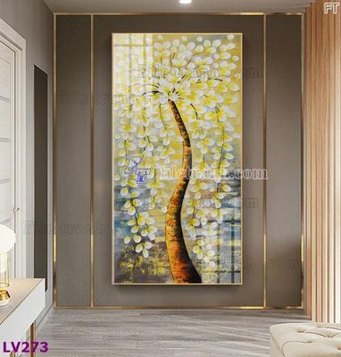 File tranh gốc Tranh trang trí lối vào 1 tấm LV273 (bản quyền) độc đáo