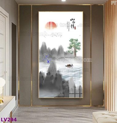 Tải file Tranh trang trí lối vào 1 tấm LV294 (gốc) in trên mọi chất liệu