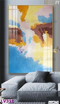 File gốc in ấn Tranh trang trí lối vào 1 tấm LV311 độ phân giải cao