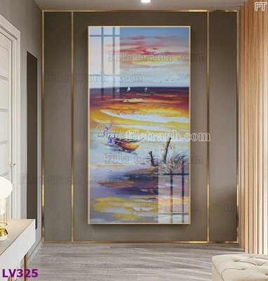 File gốc Tranh trang trí lối vào 1 tấm LV325 (cho in 3D) độc đáo