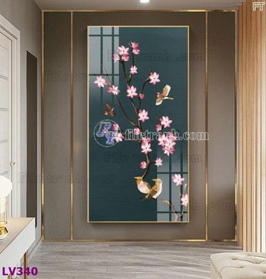 File tranh quảng cáo Tranh trang trí lối vào 1 tấm LV340 (file gốc) chuyên nghiệp