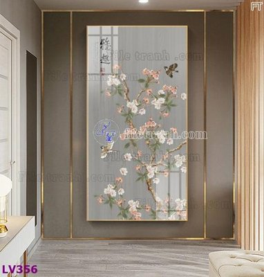 Tải file Tranh trang trí lối vào 1 tấm LV356 (ảnh gốc) in gạch 3D