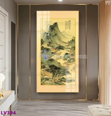 File in ấn Tranh trang trí lối vào 1 tấm LV394 (bản gốc) cao cấp