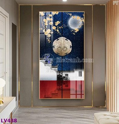 Tải file Tranh trang trí lối vào 1 tấm LV438 (PSD) cho in tranh 3D