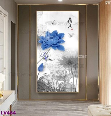 File ảnh Tranh trang trí lối vào 1 tấm LV464 (gốc) cho trang trí nội thất