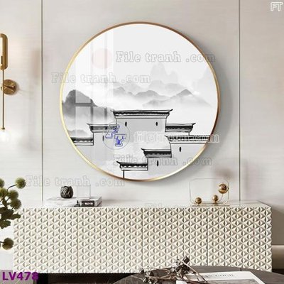 File ảnh Tranh trang trí lối vào 1 tấm LV478 (gốc) dùng in Pano