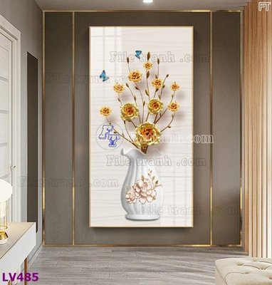 Tải file Tranh trang trí lối vào 1 tấm LV485 (gốc) làm file tranh quảng cáo