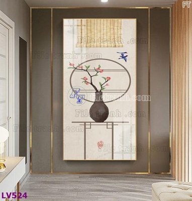 Ảnh gốc Tranh trang trí lối vào 1 tấm LV524 (siêu chi tiết) để in ấn