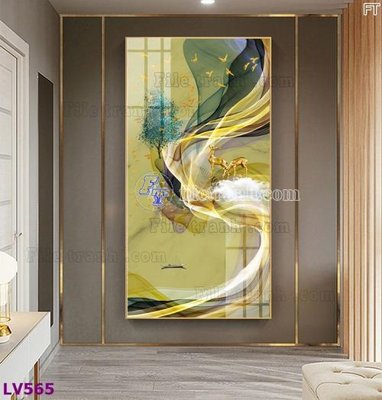 Tải file gốc Tranh trang trí lối vào 1 tấm LV565 dùng cho in ấn