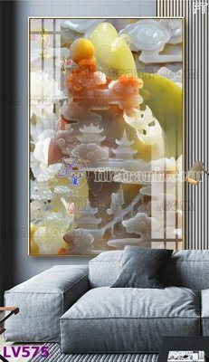 Hình ảnh file gốc Tranh trang trí lối vào 1 tấm LV575 (chất lượng cao)