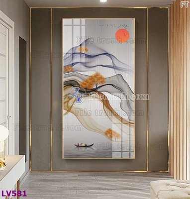 File in ấn chuyên nghiệp Tranh trang trí lối vào 1 tấm LV581 (file gốc)