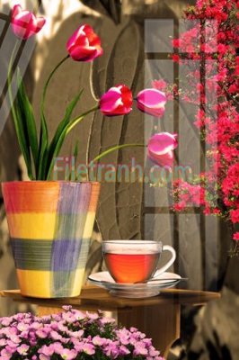 File tranh Tranh trang trí Spa làm đẹp MP108 (bản gốc) in lụa 5D