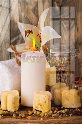 File tranh gốc in trần nhà Tranh trang trí Spa làm đẹp MP134 3D