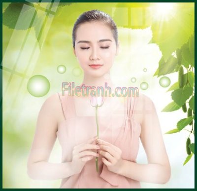 File PSD Tranh trang trí Spa làm đẹp MP141 (nguyên bản) cho thiết kế