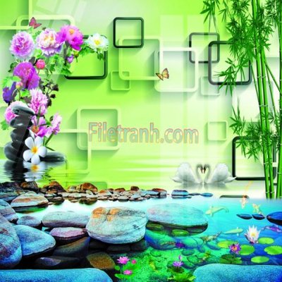 Tải file Tranh trang trí Spa làm đẹp MP144 (PSD) cho in ấn quảng cáo