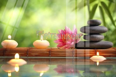 File in trần Tranh trang trí Spa làm đẹp MP170 (bản gốc) bầu trời