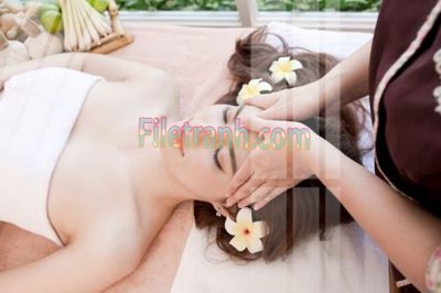 File gốc Tranh trang trí Spa làm đẹp MP171 (in lụa) họa tiết 3D
