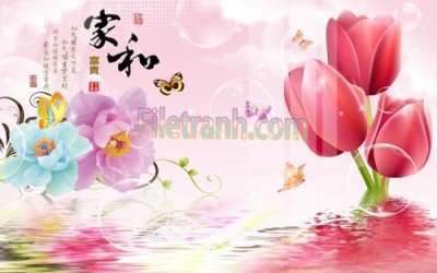 Ảnh gốc Tranh trang trí Spa làm đẹp MP186 (siêu chi tiết) để in ấn