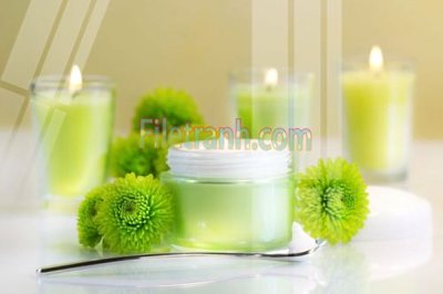 File gốc in ấn Tranh trang trí Spa làm đẹp MP250 chuẩn màu CMYK