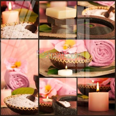 File tranh in trần Tranh trang trí Spa làm đẹp MP381 (ảnh gốc siêu nét)