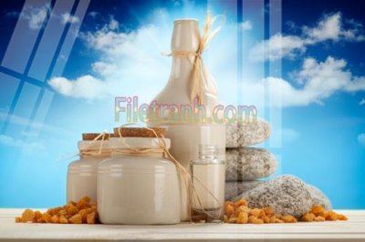 Ảnh gốc Tranh trang trí Spa làm đẹp MP465 (độ nét cao) in mica