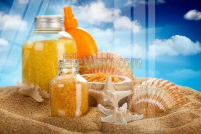 File gốc Tranh trang trí Spa làm đẹp MP470 (in lụa) tranh thuận buồm