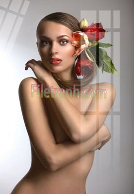 File gốc Tranh trang trí Spa làm đẹp MP489 (ảnh chi tiết) để in lụa