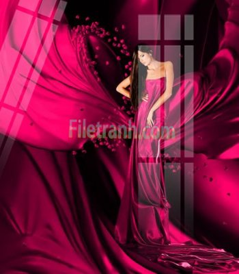 File ảnh Tranh trang trí Spa làm đẹp MP524 (gốc) in decal dán tường