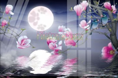 File gốc Tranh trang trí Spa làm đẹp MP548 (in tráng gương) hiện đại