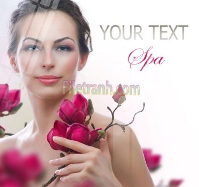 File in ấn chuyên nghiệp Tranh trang trí Spa làm đẹp MP579 (file gốc)