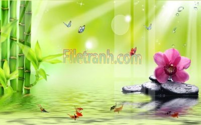 Tải file Tranh trang trí Spa làm đẹp MP675 (gốc) làm file quảng cáo