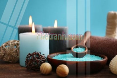 File in ấn chuyên nghiệp Tranh trang trí Spa làm đẹp MP698 (file gốc)