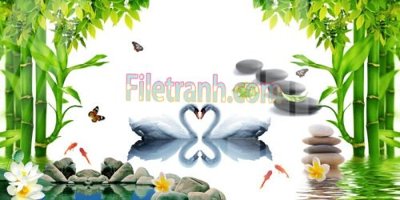 File tranh gốc PSD Tranh trang trí Spa làm đẹp MP772 còn nguyên layer