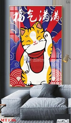 File gốc in ấn File tranh con mèo thần tài MT136 (sẵn sàng tải về)