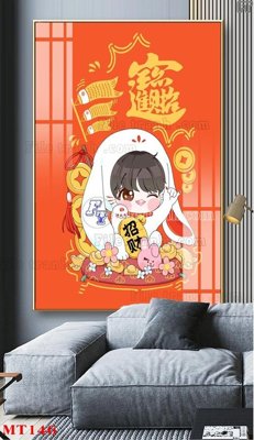 Download file File tranh con mèo thần tài MT146 (gốc) in mica ốp bếp