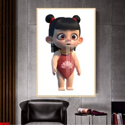 Download file gốc File in tranh natra ma đồng giáng thế NA1049 (in mica) 3D