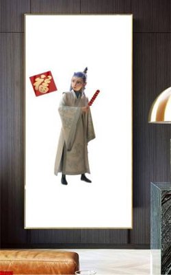 File PSD File in tranh natra ma đồng giáng thế NA1085 (gốc) tách lớp chi tiết