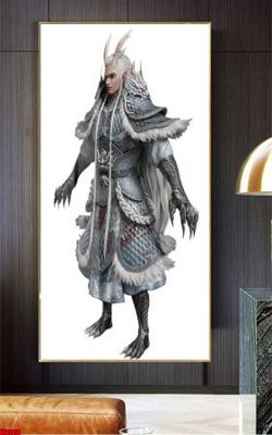 File tranh File in tranh natra ma đồng giáng thế NA1088 (gốc) chủ đề con người